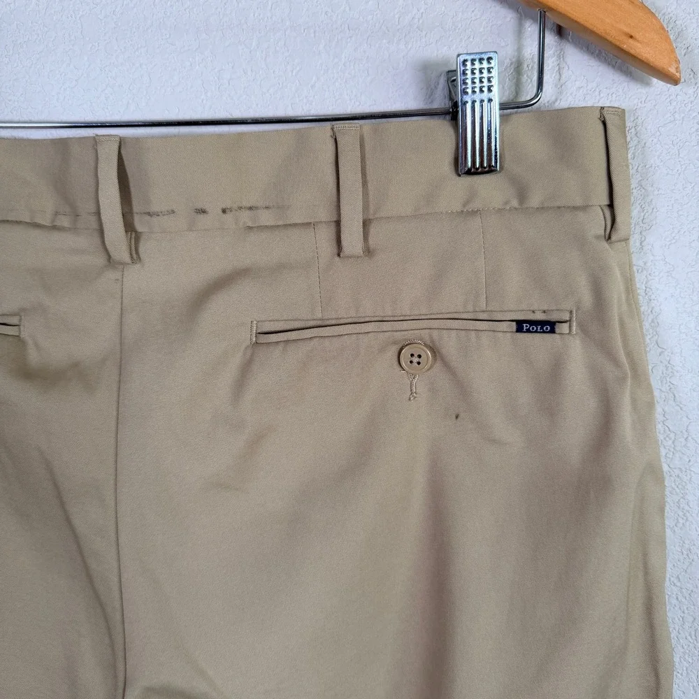 Polo Ralph Lauren Performance Pants Stretch‎ Classic Fit Mens Actual 32x28 Tan
